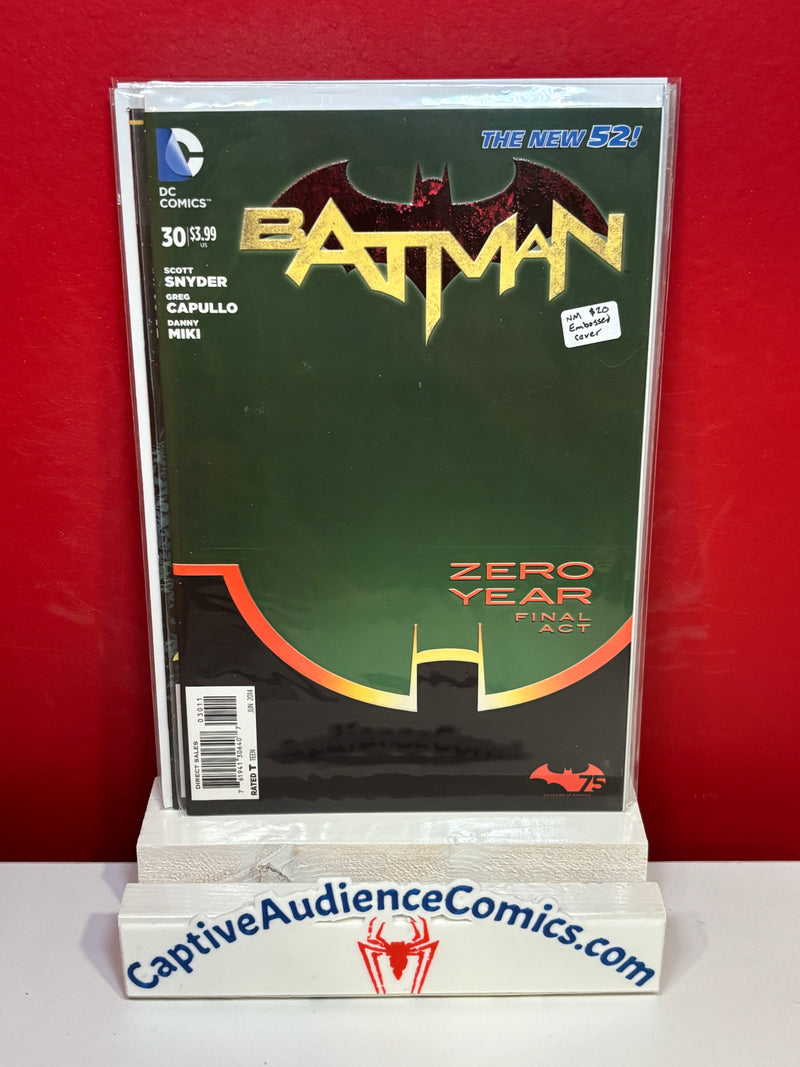 Batman, Vol. 2 #30 - Embossed Cover - NM