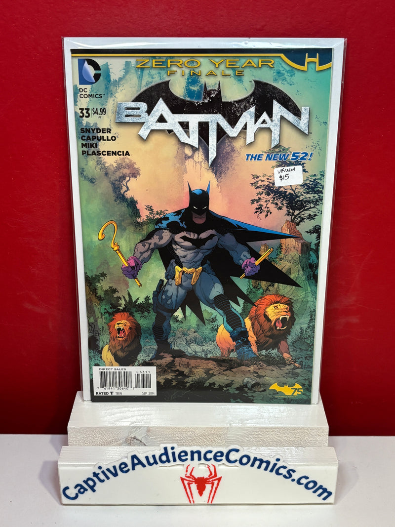 Batman, Vol. 2 #33 - VF/NM