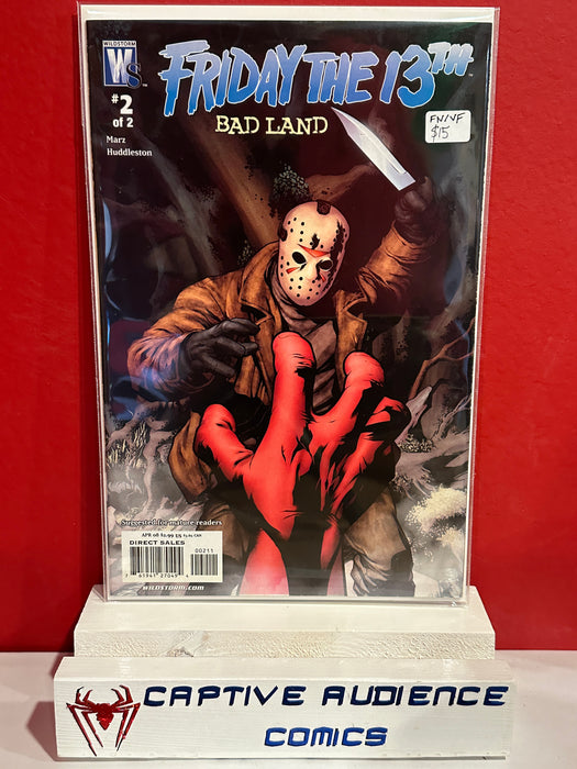 Friday The 13th: Bad Land #2 - FN/VF