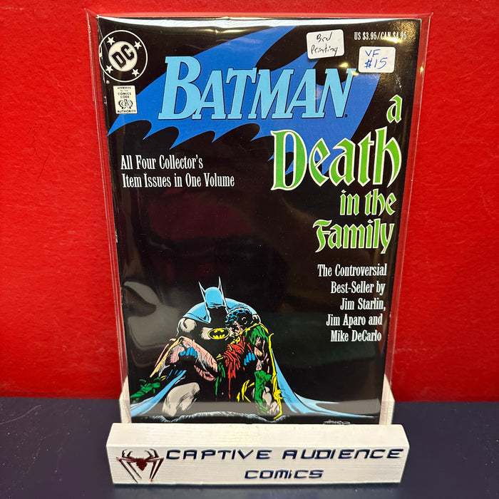 Batman: A Death in the Family #1 - 3rd Printing - VF