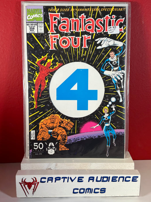 Fantastic Four, Vol. 1 #358 - Die-Cut Cover - NM