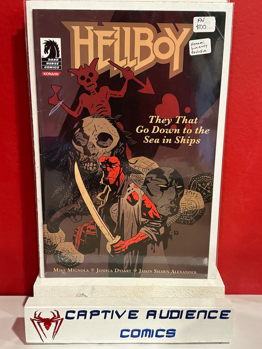 Hellboy: They That Go Down To the Sea In Ships #1 - Konami Giveaway Exclusive - FN