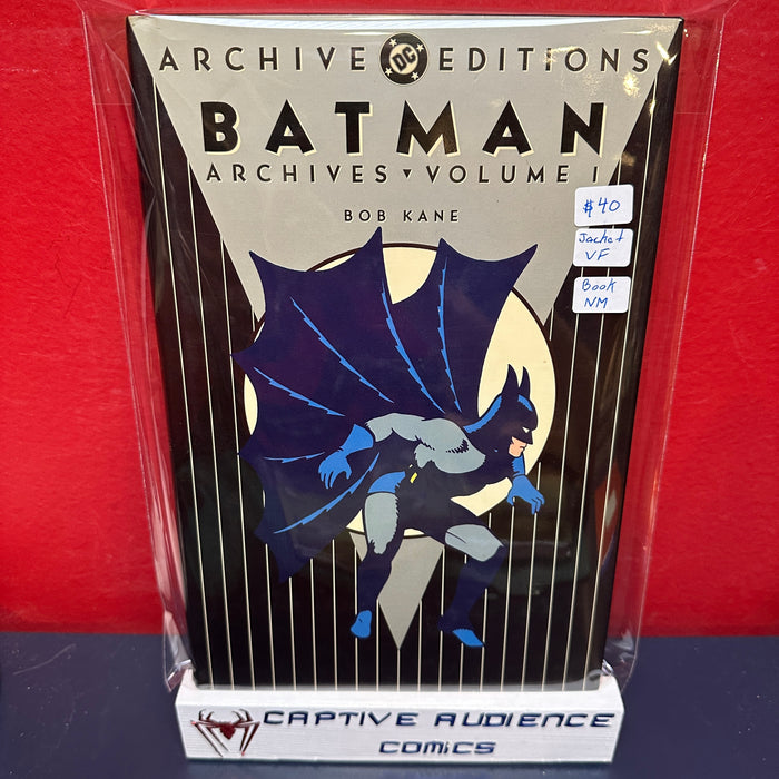 Batman Archives #1 - Jacket Book - VF/NM