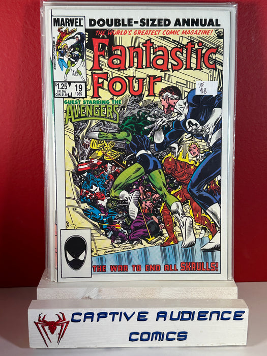 Fantastic Four, Vol. 1 Annual #19 - VF