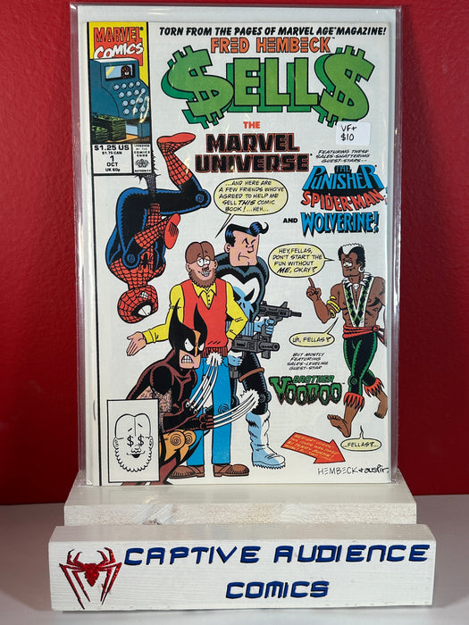 Fred Hembeck Sells the Marvel Universe #1 - VF+