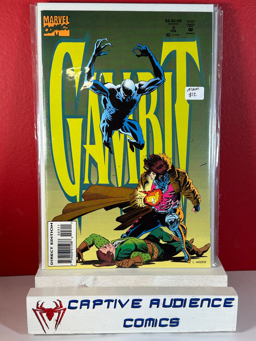 Gambit, Vol. 1 #3 - VF/NM