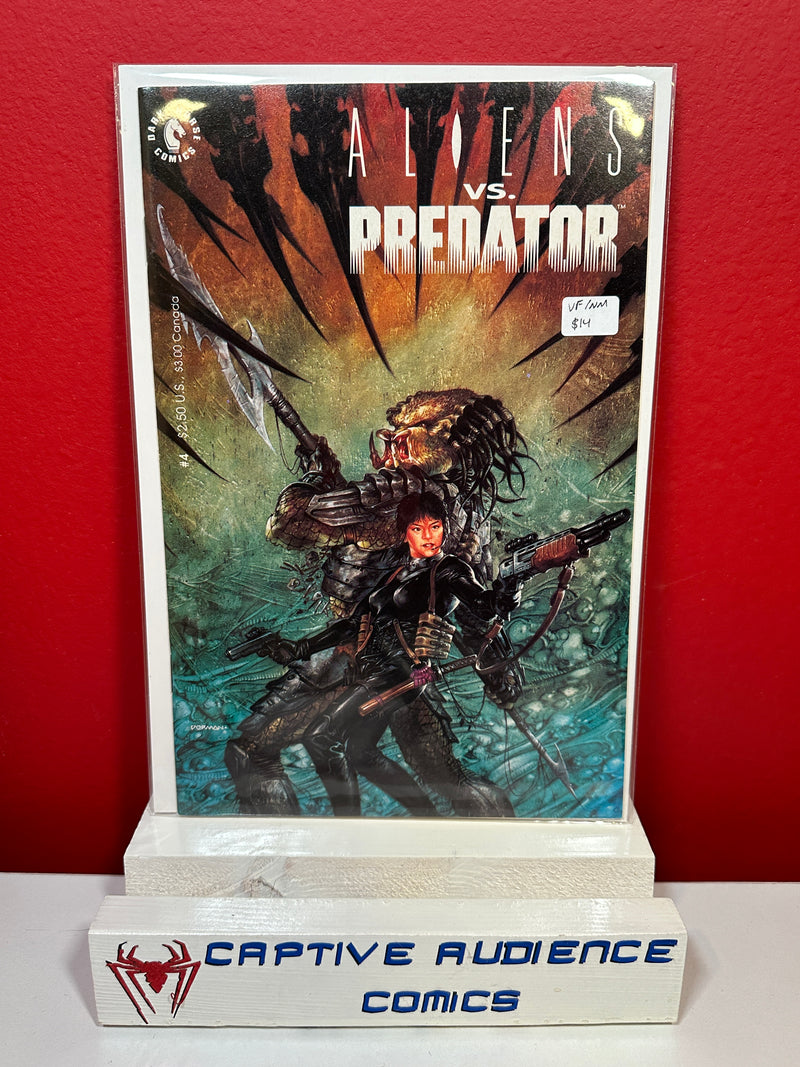 Aliens vs. Predator #4 - VF/NM