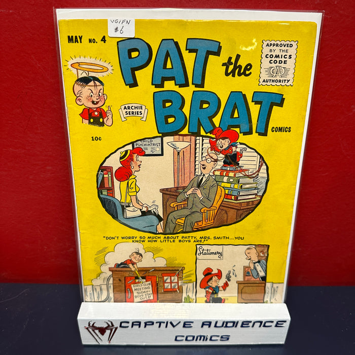 Pat the Brat #4 - VG/FN