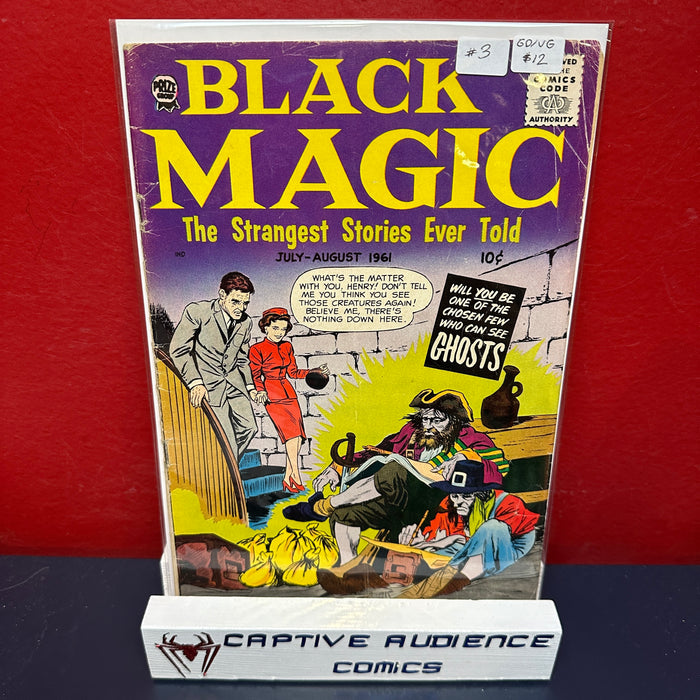 Black Magic #3 - GD/VG