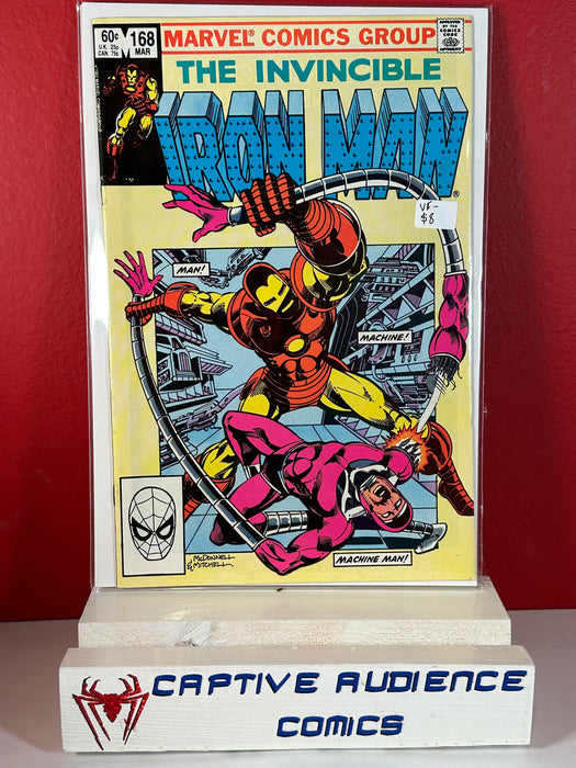 Iron Man, Vol. 1 #168 - VF-