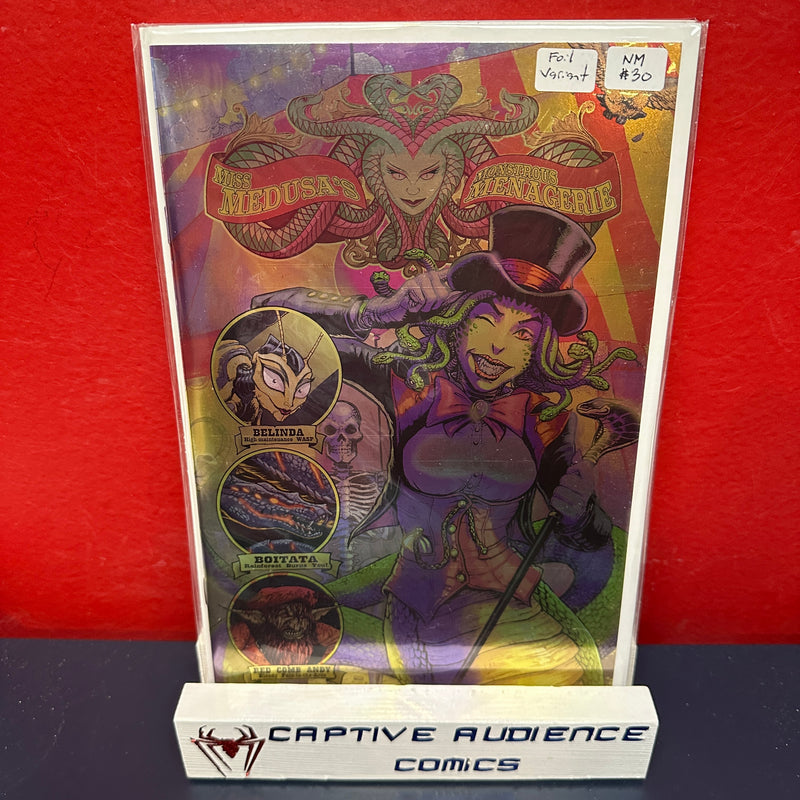 Miss Medusa's Monstrous Menagerie #1 - Foil Variant - NM