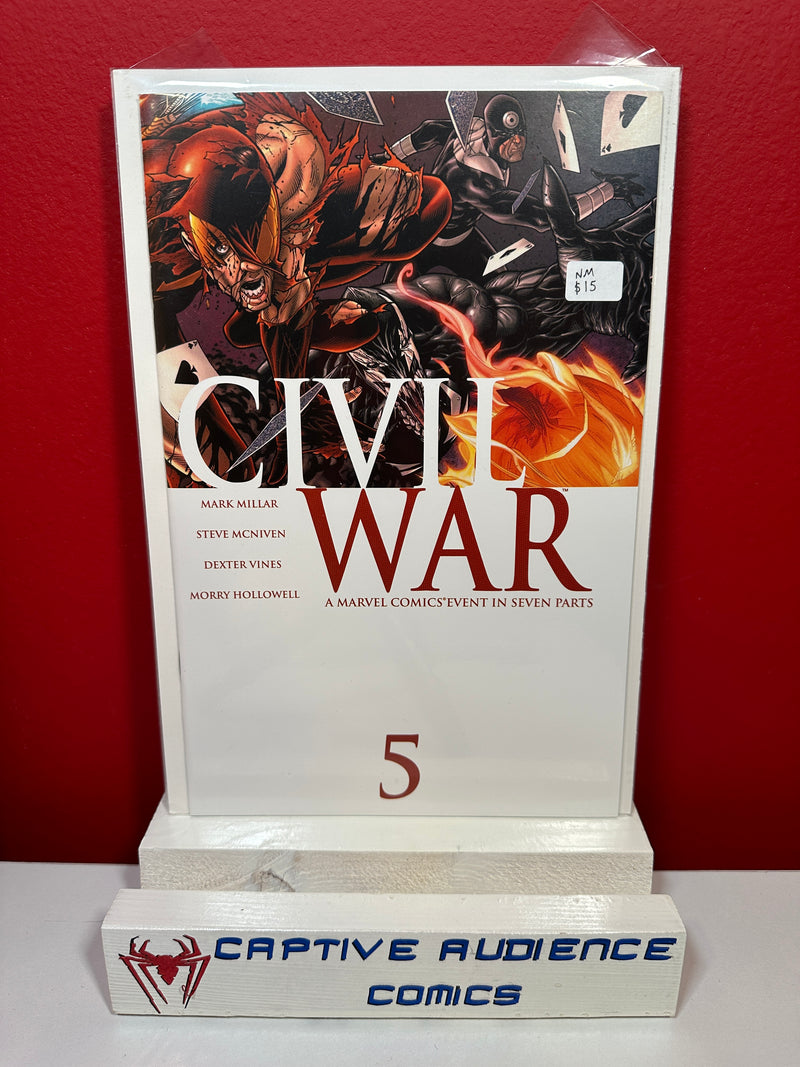 Civil War #5 - NM