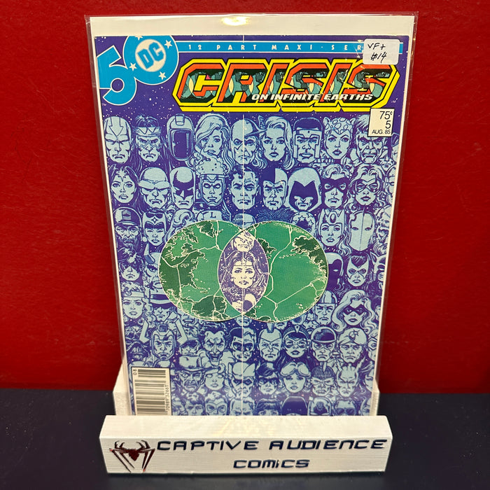 Crisis on Infinite Earths #5 - Newsstand Variant - VF+