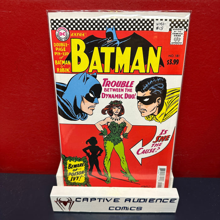 Batman, Vol. 1 #181 - 1st Poison Ivy Facsimile Edition - NM+