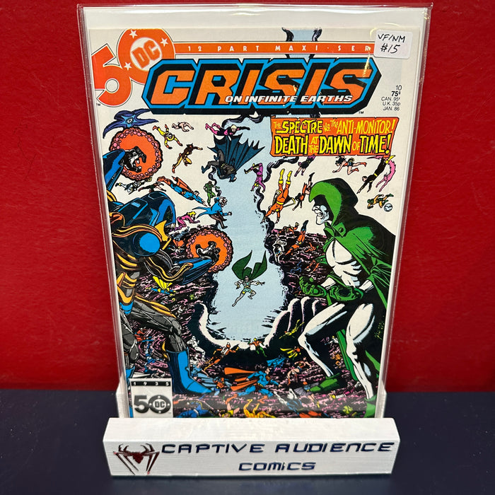 Crisis on Infinite Earths #10 - VF/NM