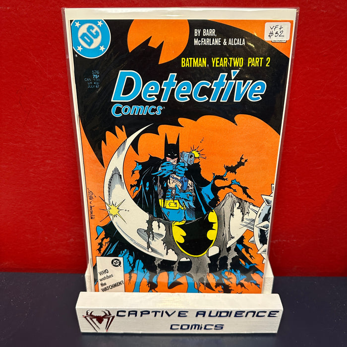 Detective Comics, Vol. 1 #576 - Todd McFarlane Artwork and Cover - VF+