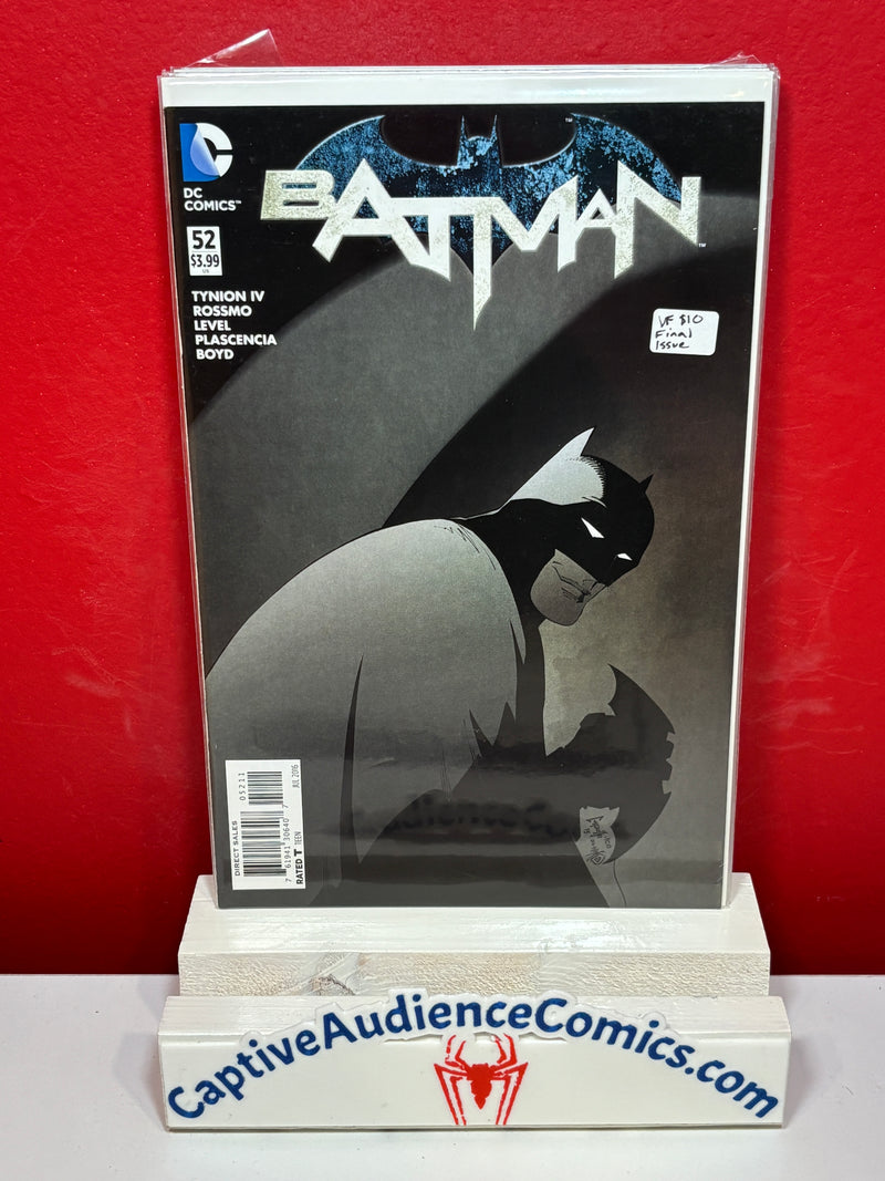 Batman, Vol. 2 #52 - Final Issue - VF