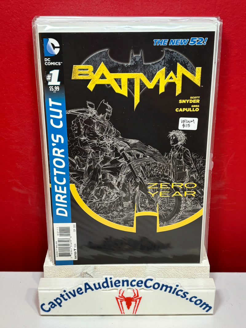 Batman: Zero Year - Director's Cut #1 - VF/NM
