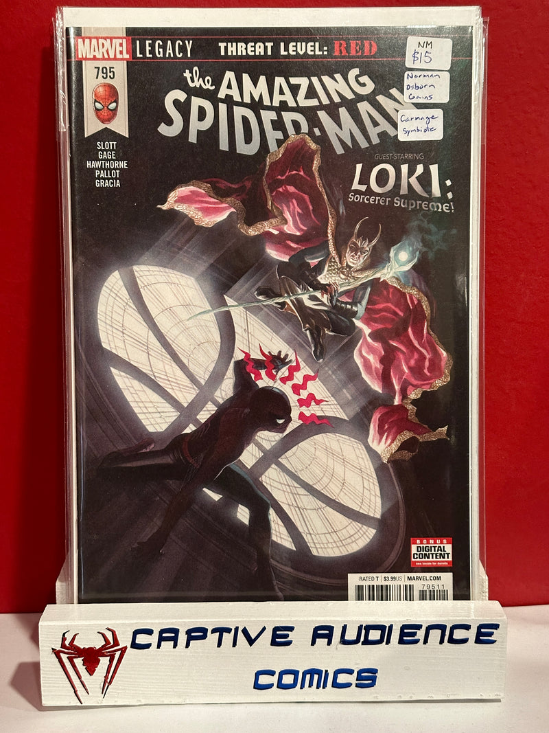 Amazing Spider-Man, The Vol. 4 #795 - Norman Osborn Cains - Carnage Symbiote - NM
