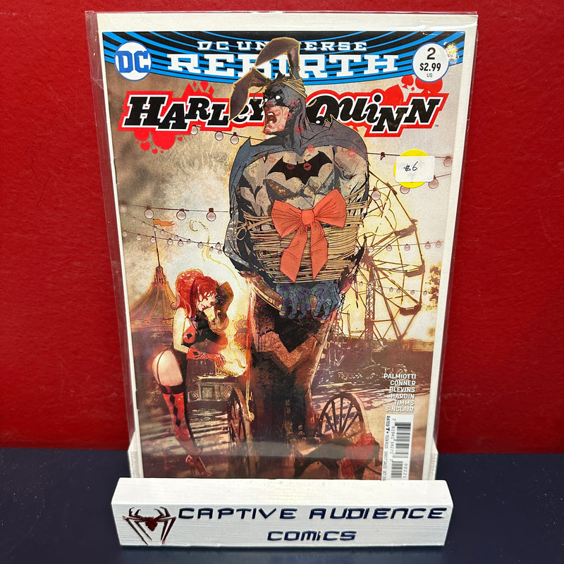 Harley Quinn, Vol. 3 #2 - Bill Sienkiewicz Variant - VF/NM