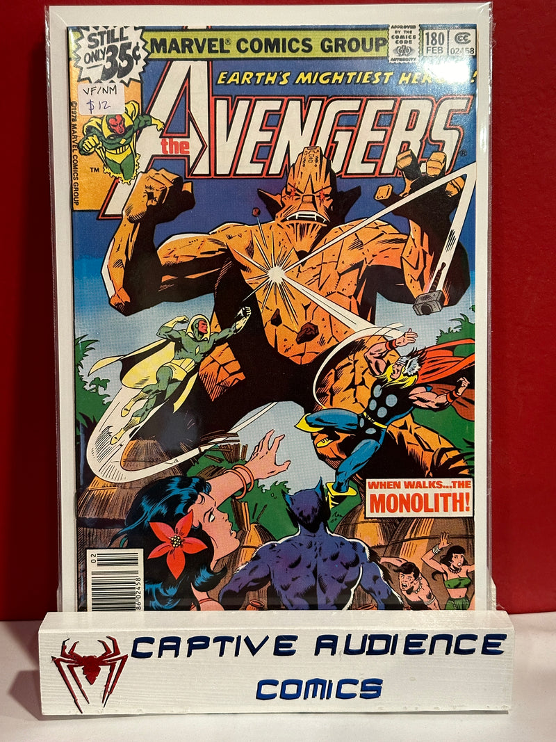 Avengers, The Vol. 1 #180 - VF/NM