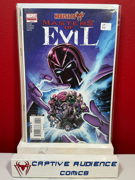 House of M Masters of Evil #4 - VF