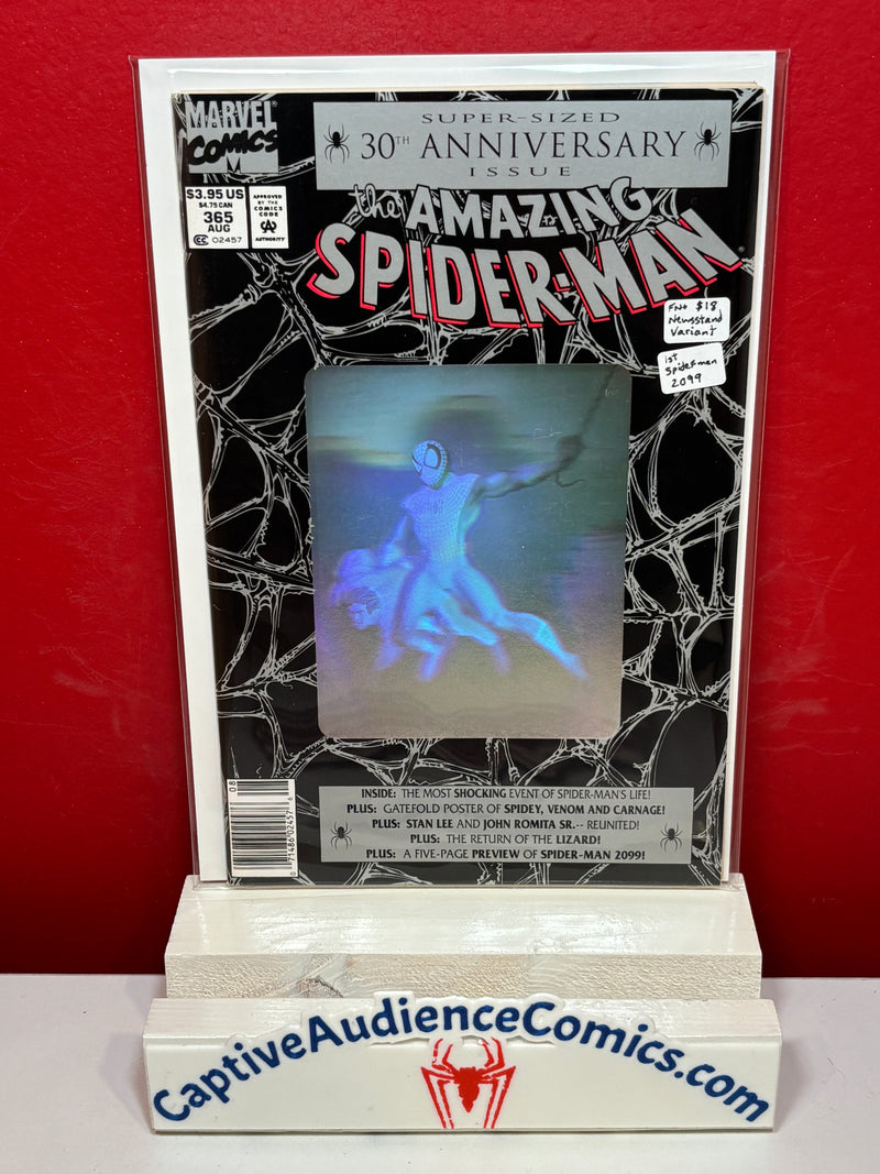 Amazing Spider-Man, The Vol. 1 #365 - Newsstand variant - 1st Spiderman 2099 - FN+