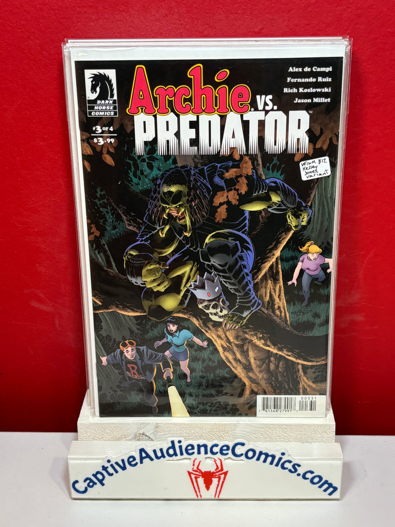 Archie vs. Predator #3 - Kelley Jones Variant - VF/NM