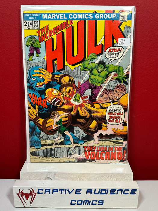 Incredible Hulk, Vol. 1 #170 - VG+