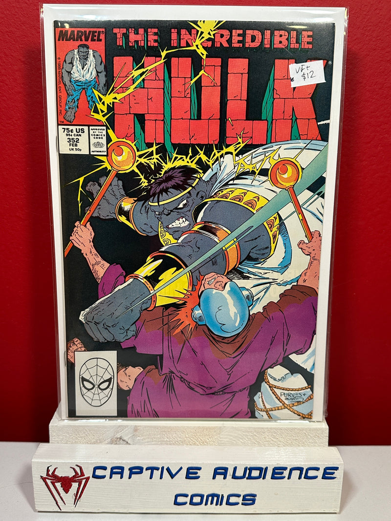Incredible Hulk, Vol. 1 #352 - VF+
