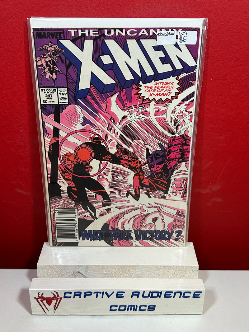 Uncanny X-Men, Vol. 1 #247 - Newsstand - VF+