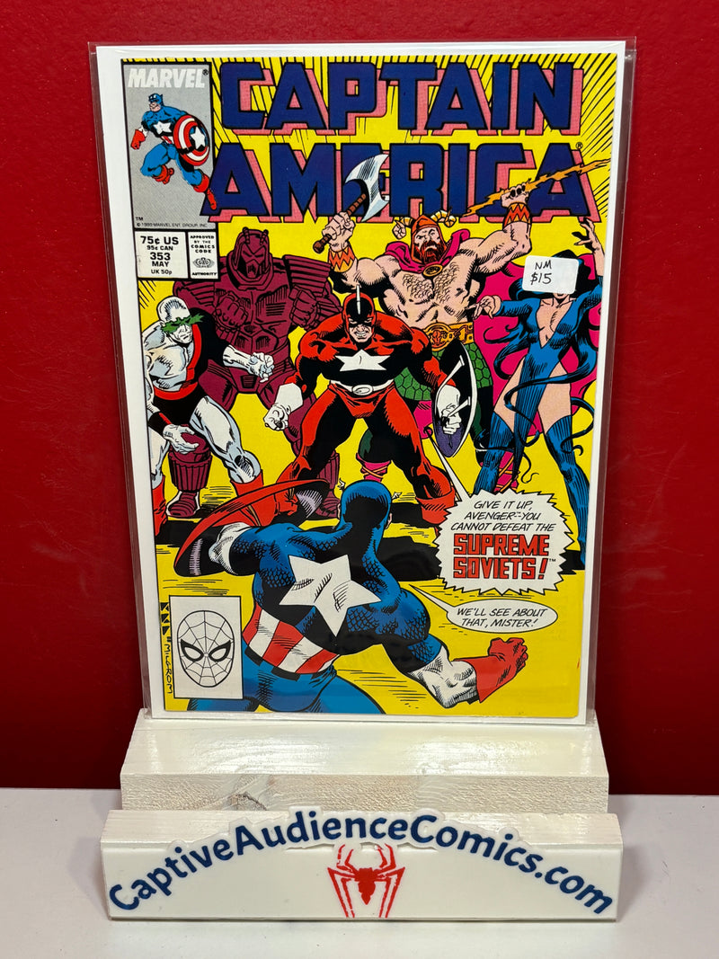 Captain America, Vol. 1 #353 - NM