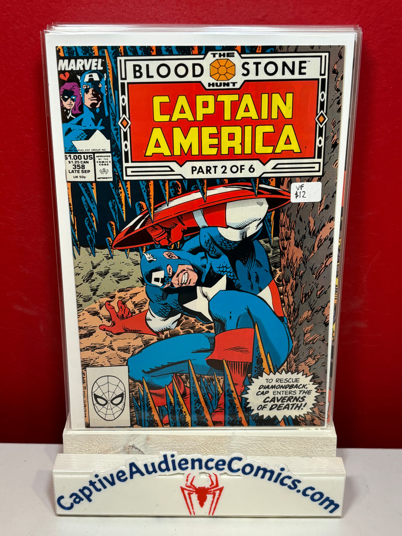 Captain America, Vol. 1 #358 - VF