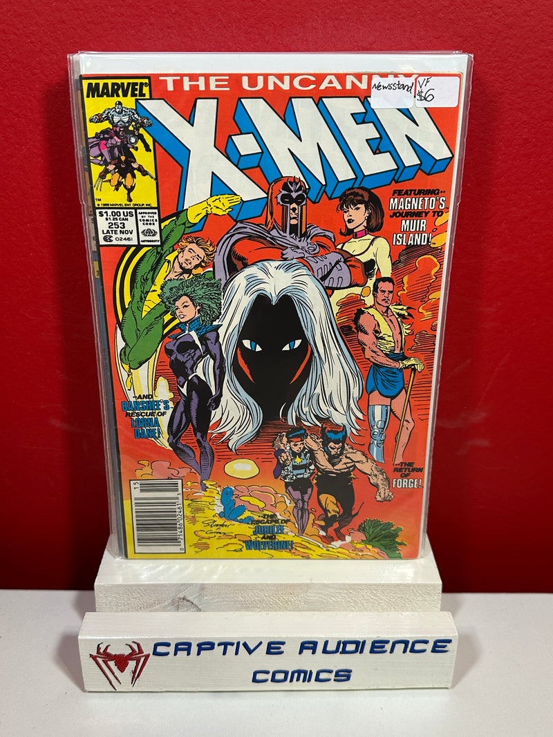 Uncanny X-Men, Vol. 1 #253 - Newsstand - VF