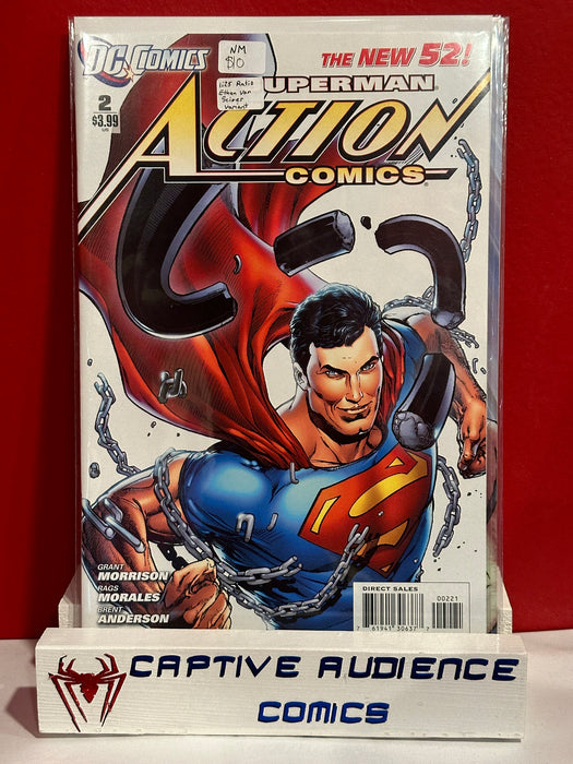 Action Comics, Vol. 2 #2 - 1:25 Ratio Ethan Van Scirer Variant - NM