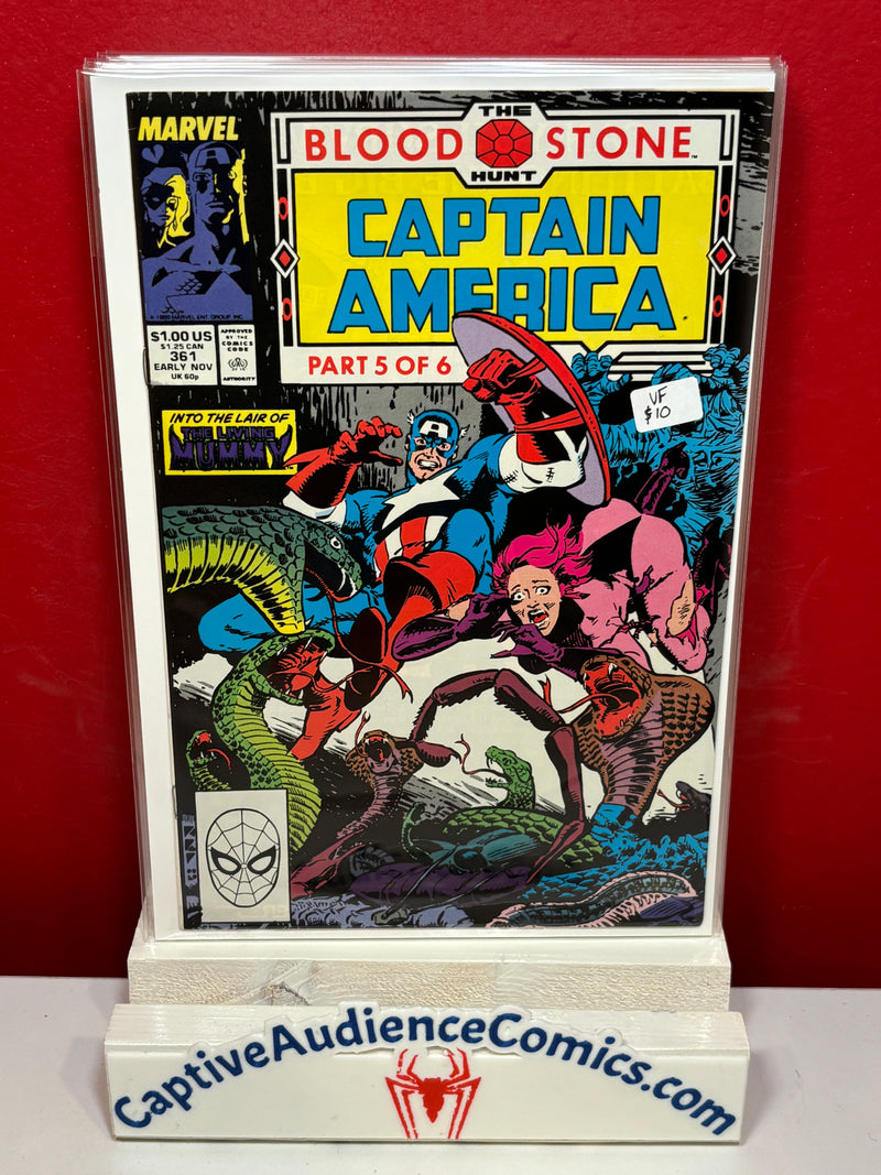 Captain America, Vol. 1 #361 - VF