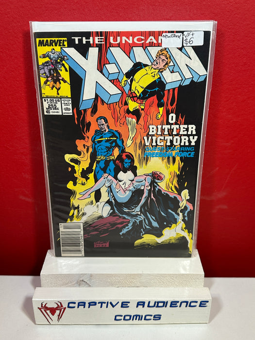 Uncanny X-Men, Vol. 1 #255 - Newsstand - VF+