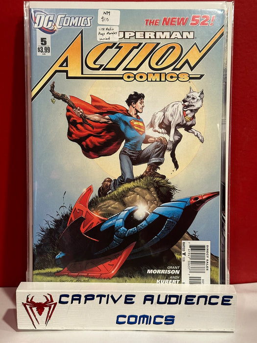 Action Comics, Vol. 2 #5 - 1:25 Ratio Rage Morales Variant - NM