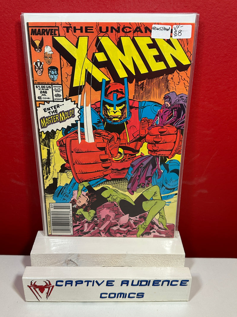 Uncanny X-Men, Vol. 1 #246 - Newsstand - VF-