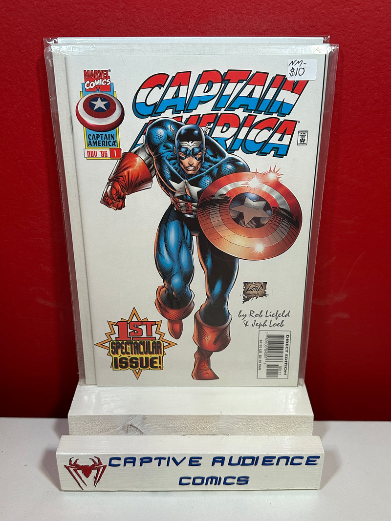 Captain America, Vol. 2 #1 - NM-