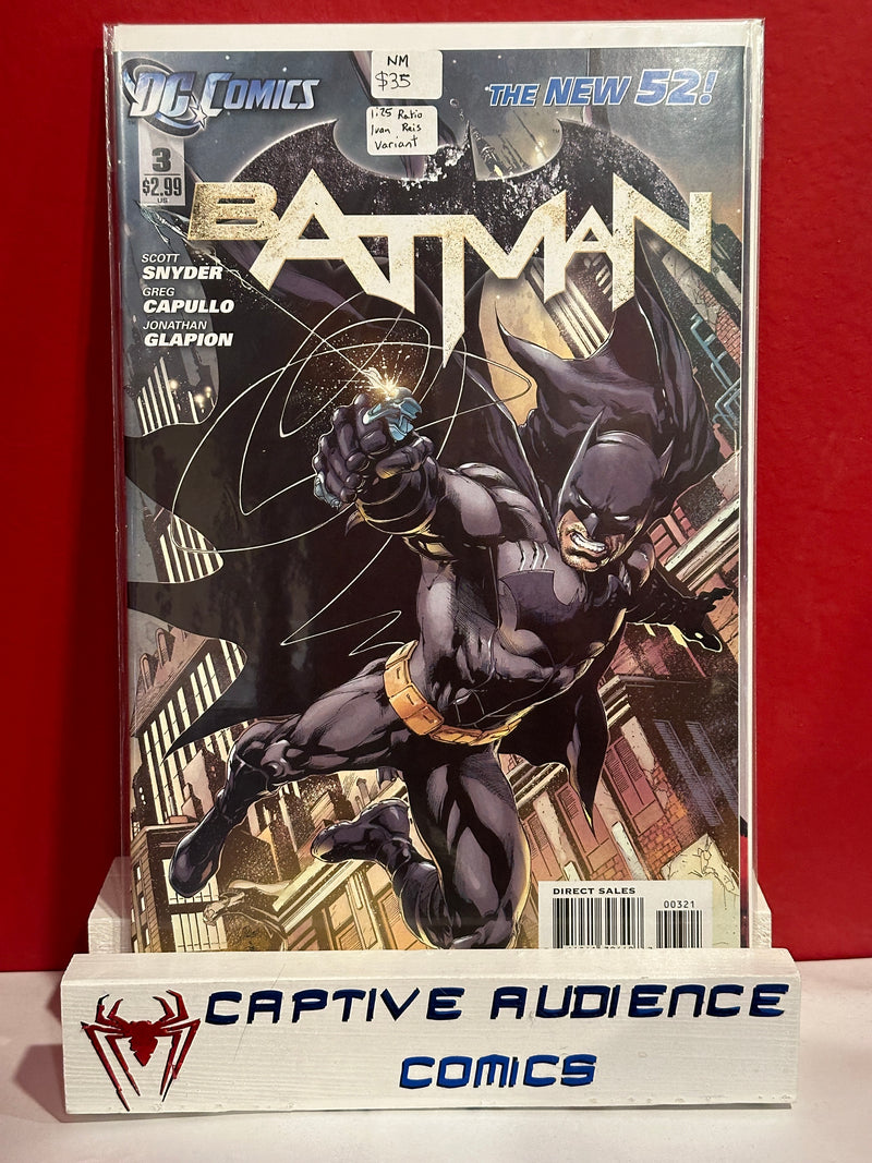 Batman, Vol. 2 #3 - 1:25 Ratio Ivan Rais Variant - NM
