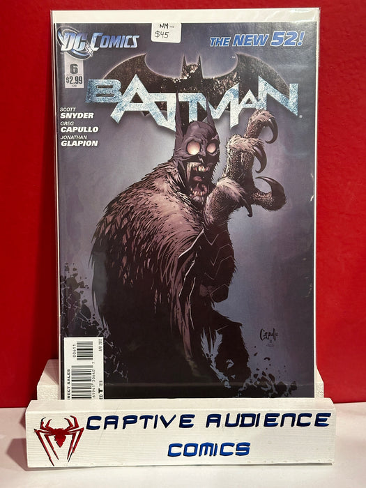 Batman, Vol. 2 #6 - NM-