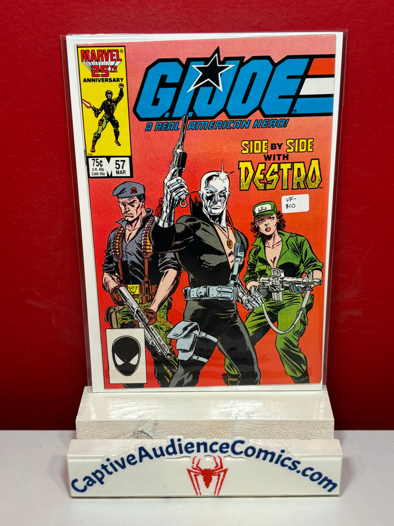 G.I. Joe: A Real American Hero #57 - VF-