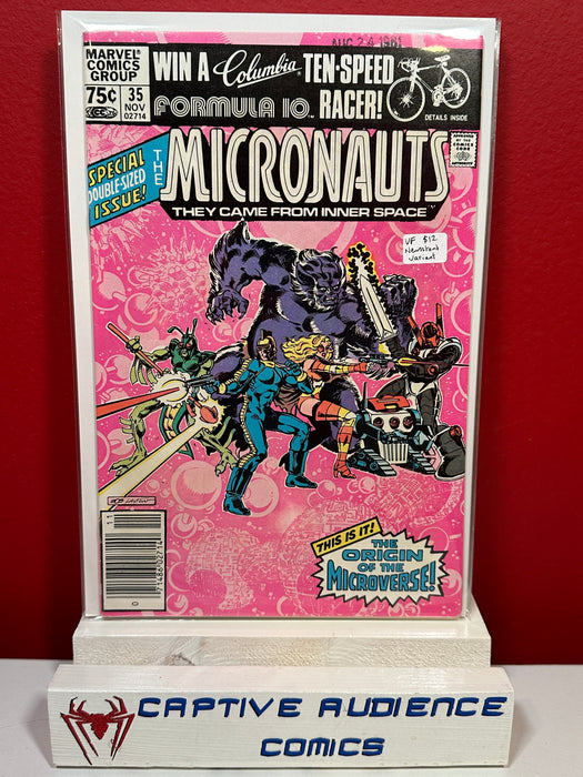 Micronauts, Vol. 1 #35 - Newsstand Variant - VF