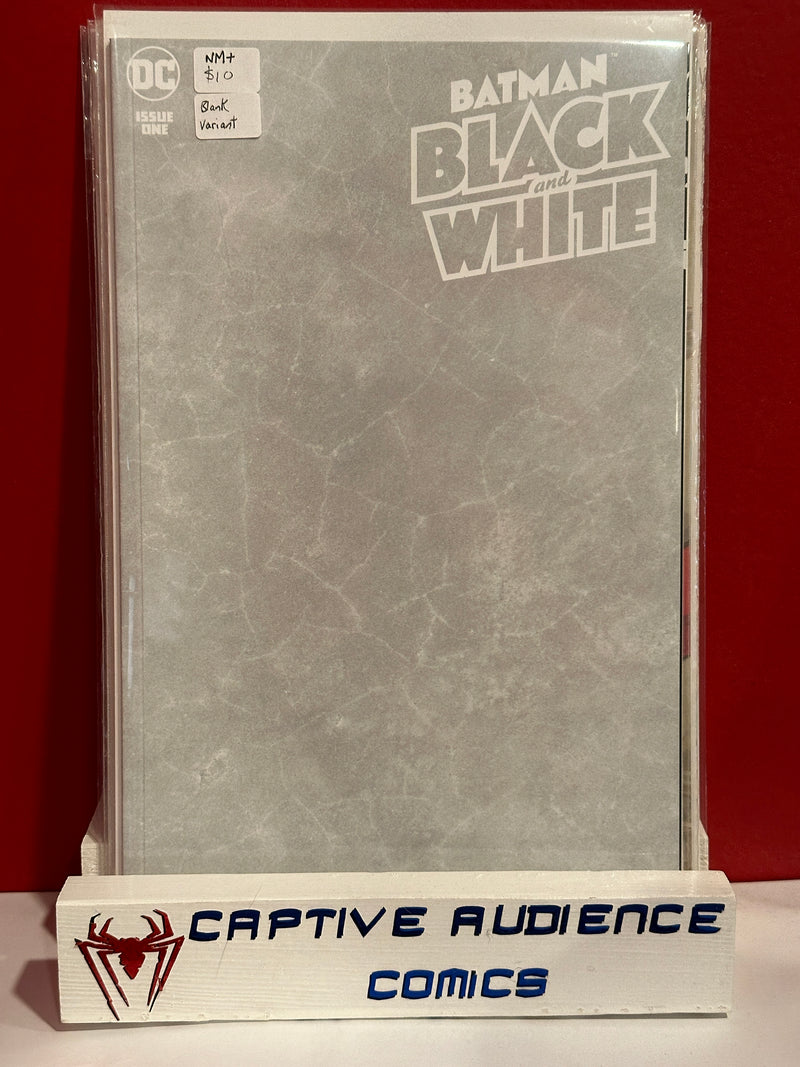 Batman: Black & White, Vol. 3 #1 - Blank Variant - NM+
