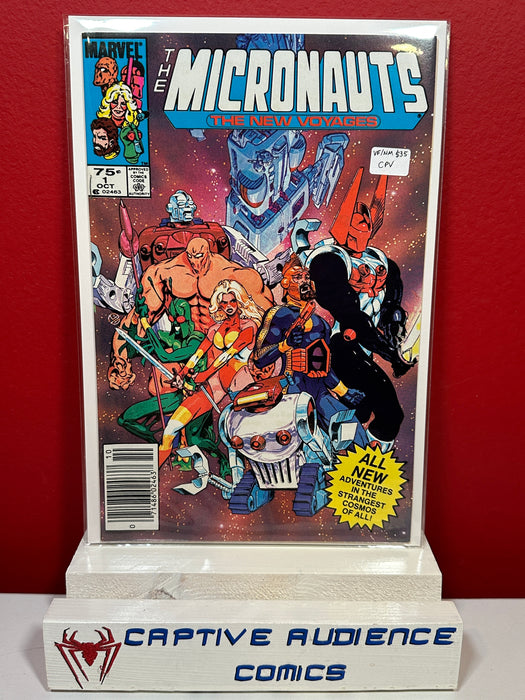 Micronauts The New Voyages #1 - CPV - VF/NM