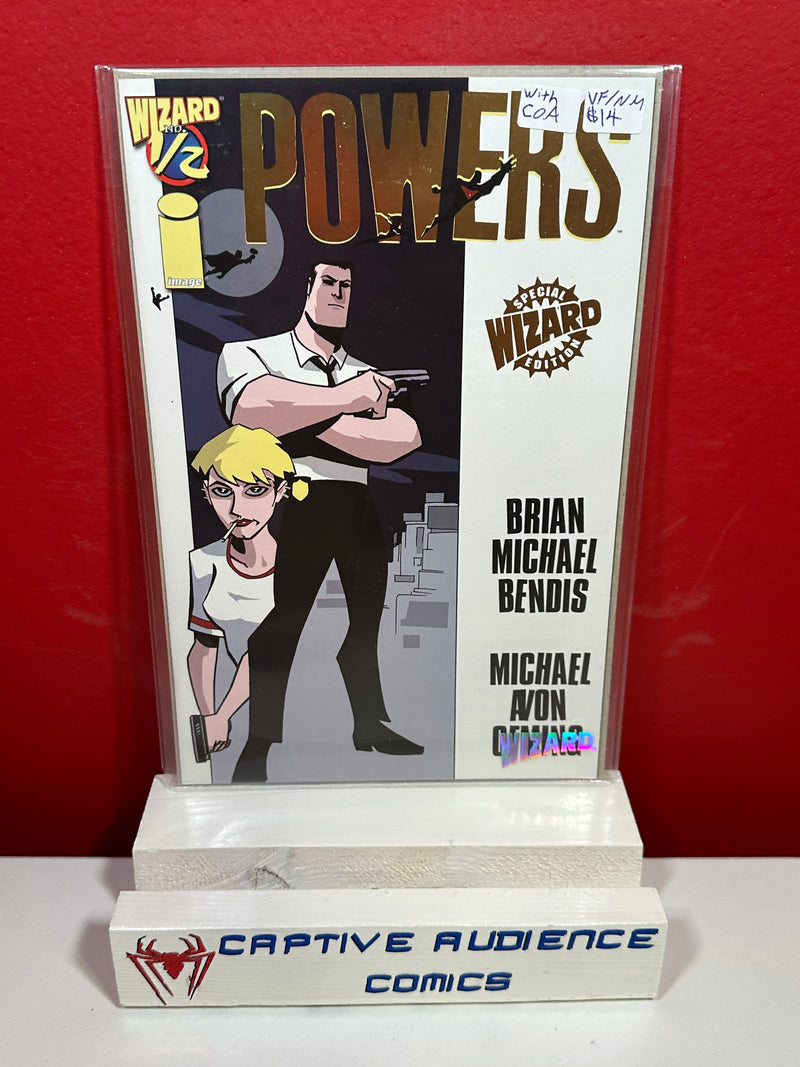 Powers, Vol. 1 #1/2 - with COA - VF/NM