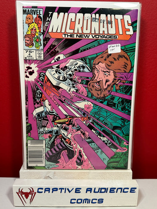 Micronauts The New Voyages #4 - CPV - VF/NM