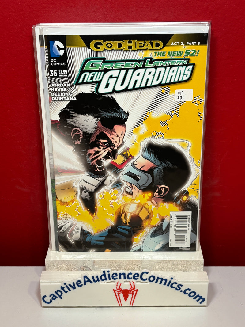 Green Lantern: New Guardians #36 - VF