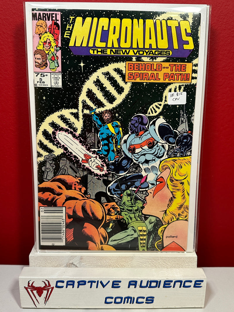 Micronauts The New Voyages #5 - CPV - VF
